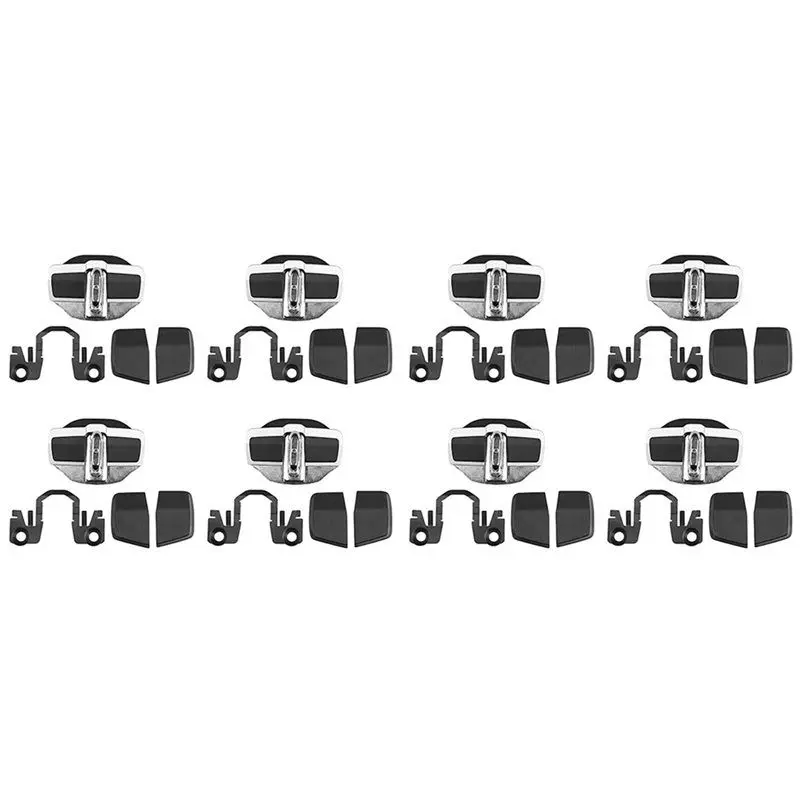 A13Z-8 Sets TRD Door Stabilizer Door Lock Protector Latches Stopper Covers For Nissan E12 E13 C27 C28