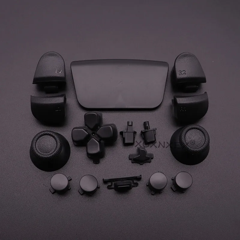 L1 R1 L2 R2ปุ่ม D-Pad หุ้นชุดปุ่มจอยสติ๊กสำหรับ PS5 V2 2.0 Controller Gamepad