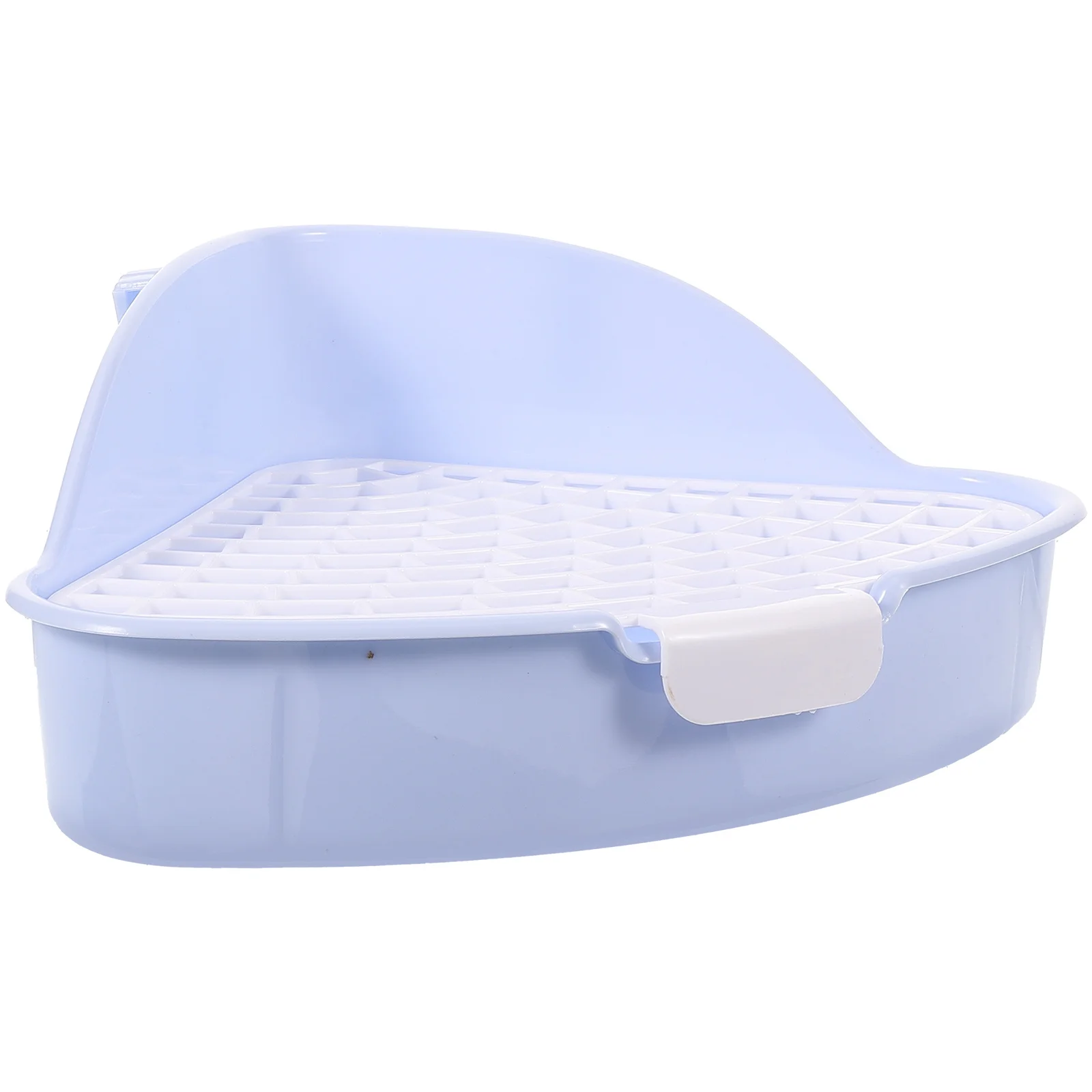 

Pet Toilet Tray Box For Rabbit Guinea Pig High Fence Thick Bottom Net Easy Clean Bunny Potty Training Corner Rabbit