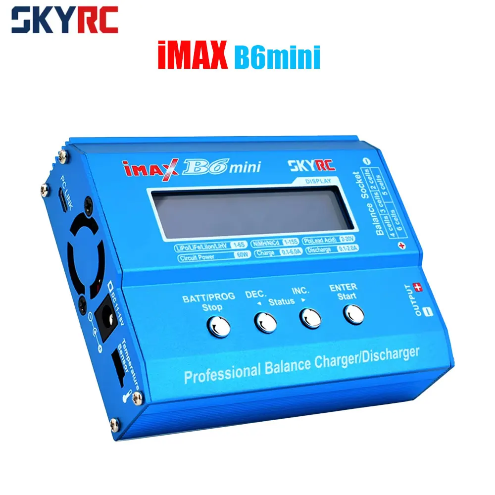 Mini caricatore/scaricatore professionale originale SKYRC iMAX B6 per la ricarica della batteria RC (SK- 100084 )