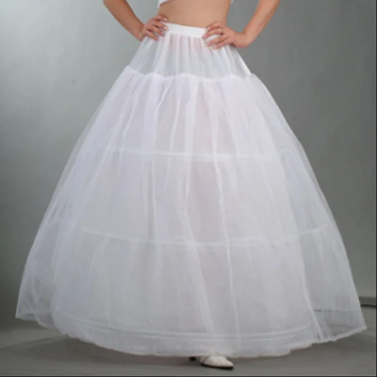 

Women Crinoline Petticoat Skirt Elastic Half Slip A Line Underskirt for Wedding Ball Gown Bridal Dress