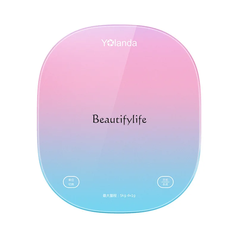 

Cross-border smart kitchen scale accurate measurement coffee scale charging model home baking