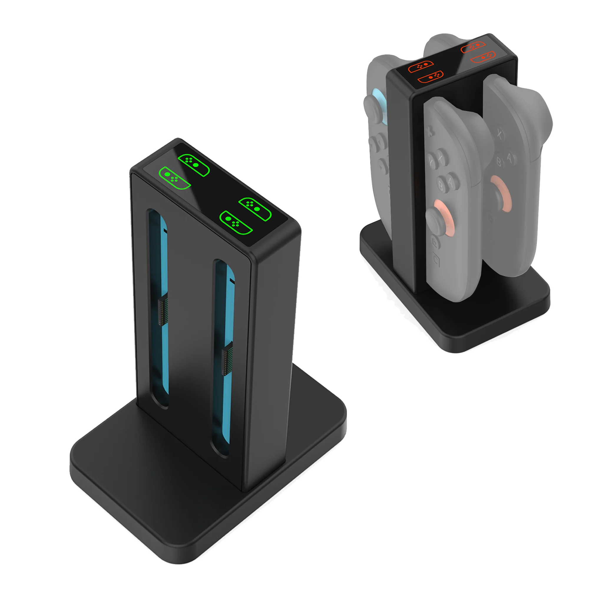

Magnetic Charging Dock for Nintendo Switch 2 Joy Con, TNS-3192B 4-in-1 Charging Station with LED Indicator & Buzzer
