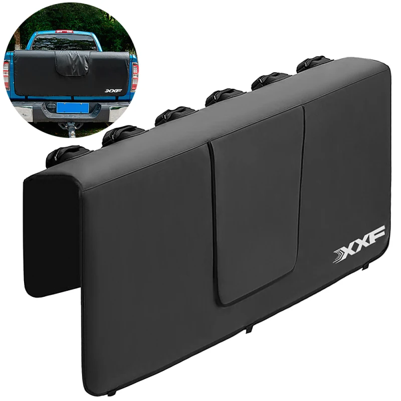 Mountain Bike Tailgate Pad Pickup Truck Tailgate Protection Pad with Fixing Strap