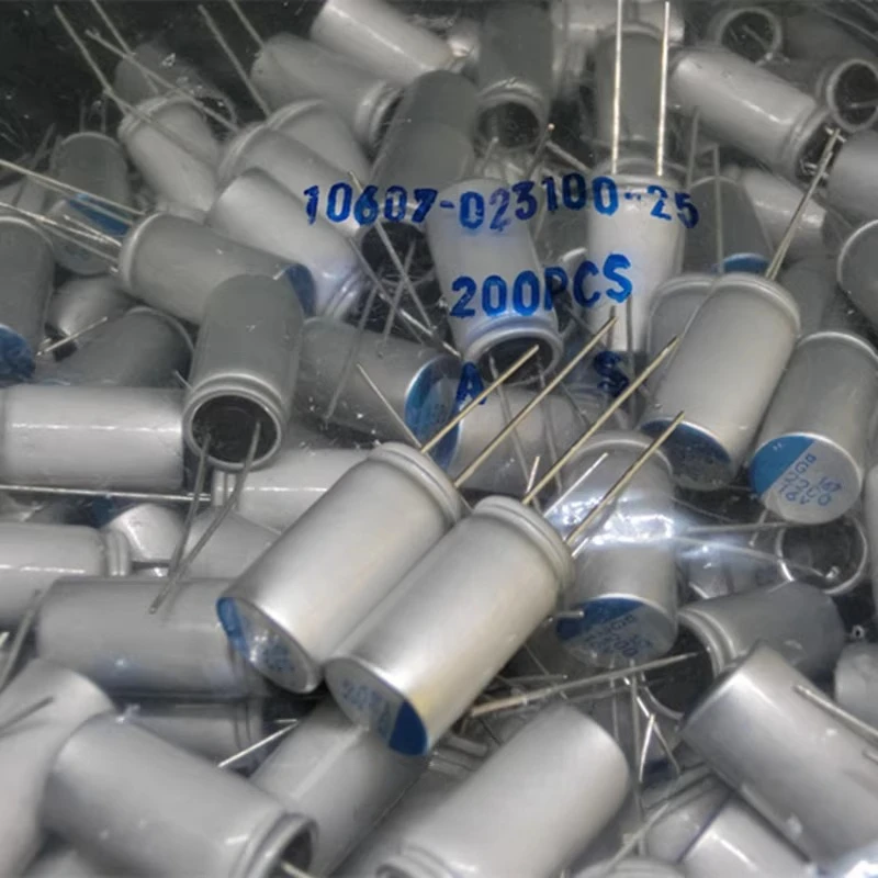 (2 قطعة) 16 فولت 2200 فائق التوهج PSG مكثف ثابت منخفض المقاومة 10*20 مللي متر 2200 فائق التوهج 16 فولت 105 ° C الألومنيوم مُكثَّف كهربائيًا #4