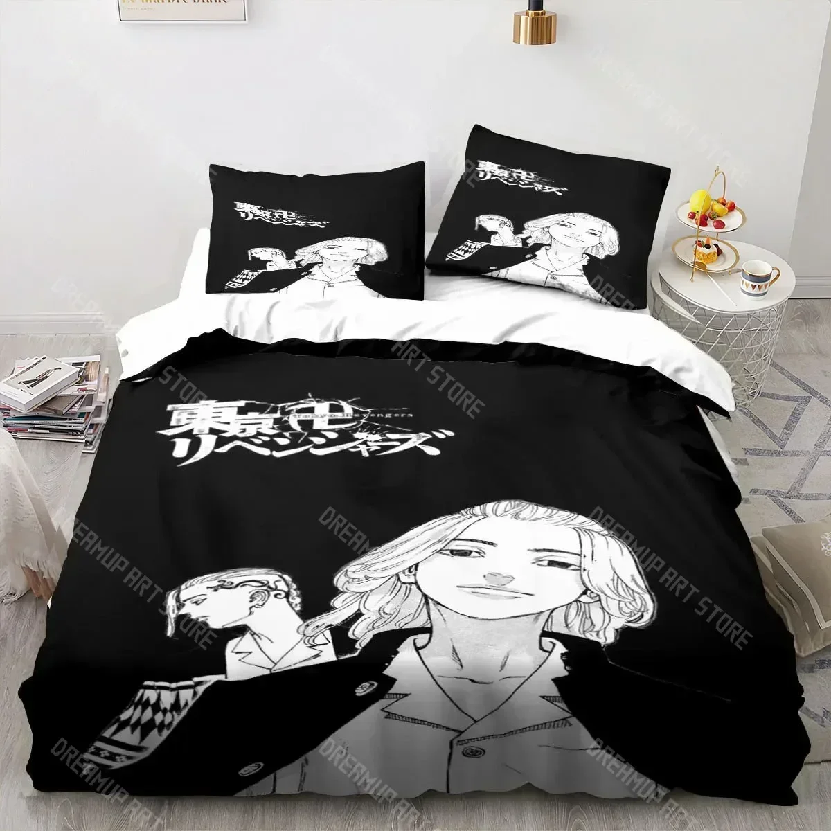 2026 3D Print Tokyo Revengers Ryuguuji Ken Sano Manjiro Duvet Cover Cartoon Bedding Sets Bed Sets Quilt Comforter Covers Home Te