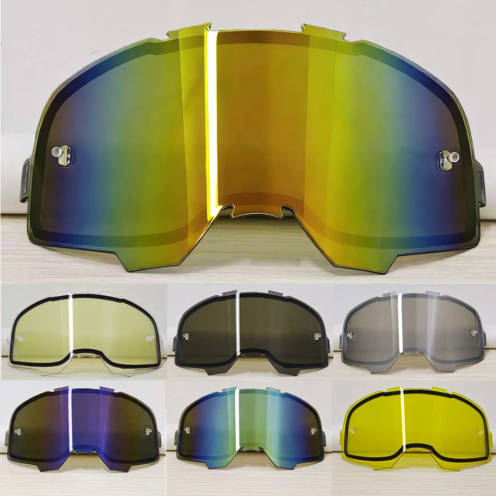 MX Motocross Anti-Fog UV400 Double Layers Lens, Replaceable Lens Compatible With VELOCITY 6.5 Goggles