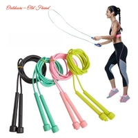 2.7M PVC Peed Skills Skipping Rope Adult Jump Weight Loss Children Sports Portable Fitness Gym Equipment Professional Men Women