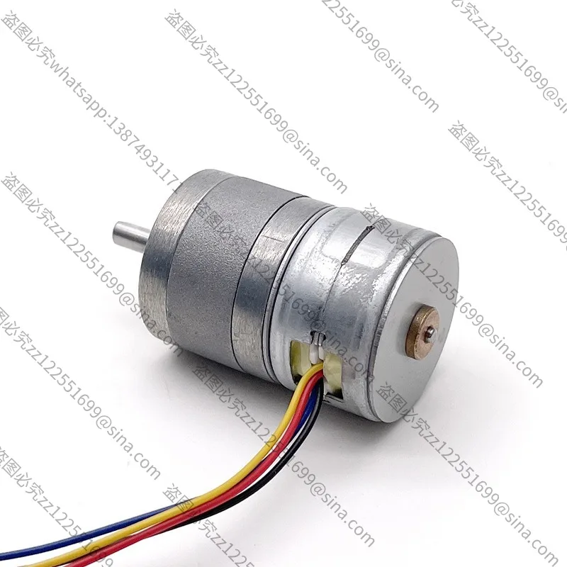 For Factory Supply 25mm DC Gear Motor, 2-Phase 4-Wire Stepper DC Reduction Motor