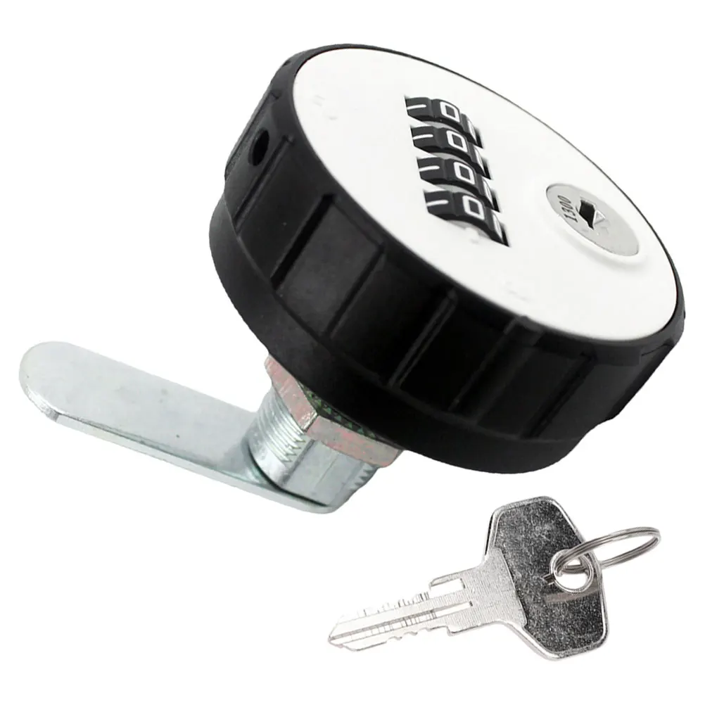 

Password Coded Cam 10000 Combinations Keyless Cabinet Drawer Locker Showcase Metal Security Code Lock Rotary Tongue Heavy Duty