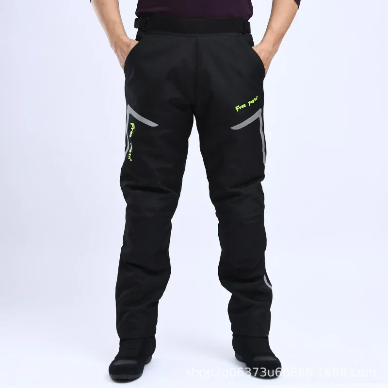 New Outdoor Riding Windproof Pants, Anti Drop Motorcycle Riding Pants, Detachable Windproof and Windproof Pants