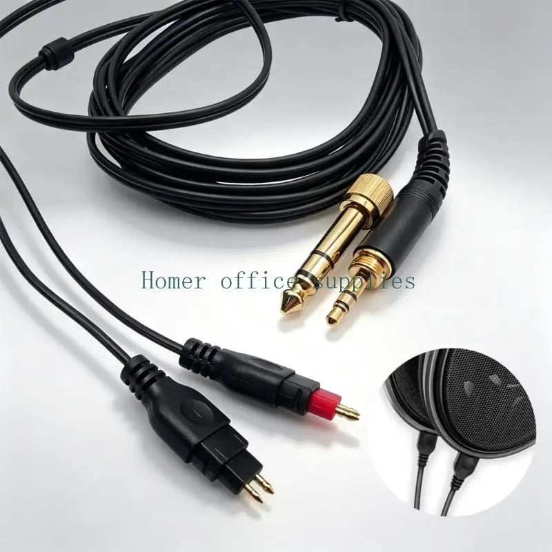 K43B Daily Use Headphone Replacement Cable 250CM with 3.5MM End For HD650/HD660S