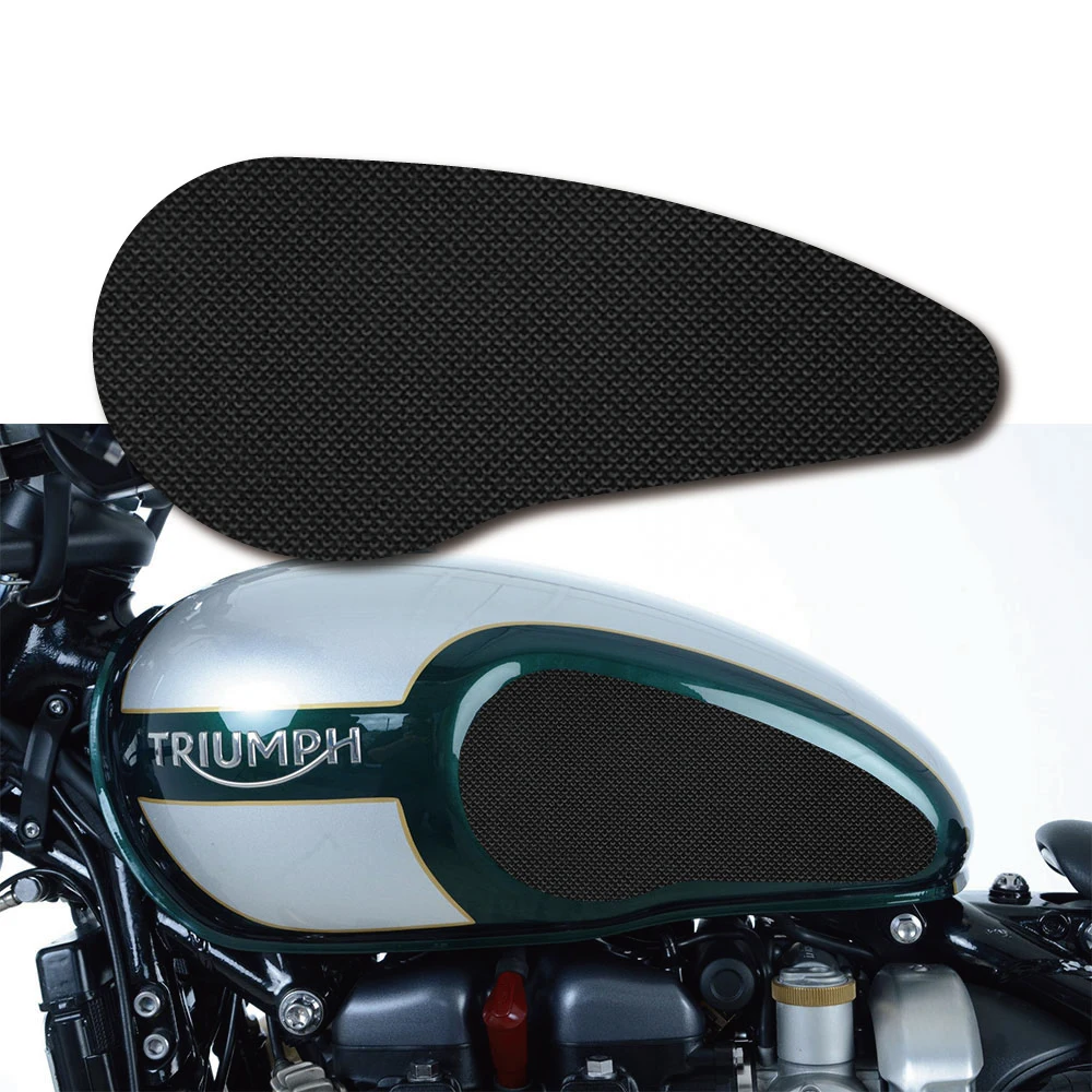 For  TRIUMPH BONNEVILLE BOBBER  2017-2022  Tank Traction Grips Pads Silicone Rubber 3M  Glue