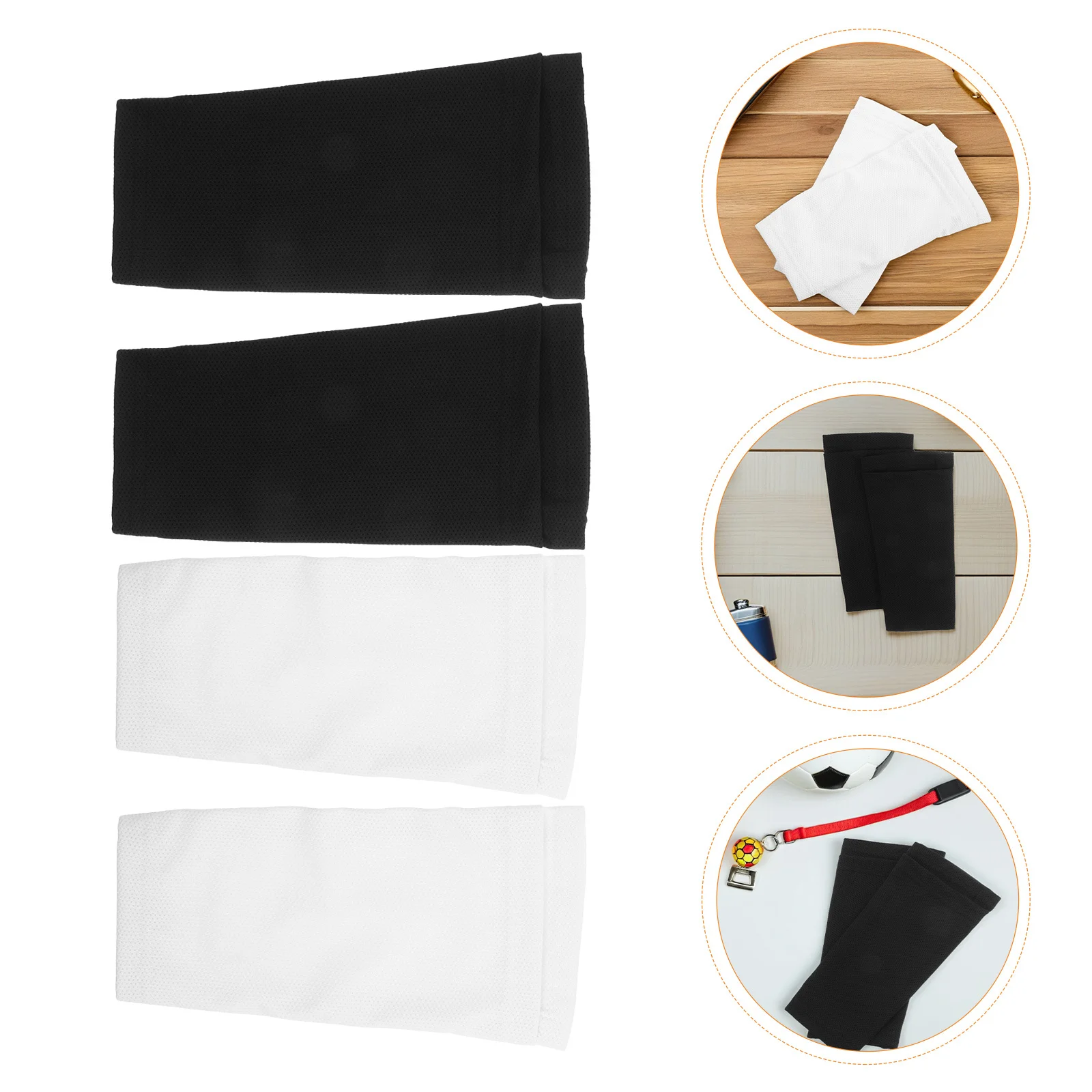 

Soccer Shin Guard Sleeves With Insert Pocket Moisture-Wicking Compression Leg Protection For Youth Adult Football Running