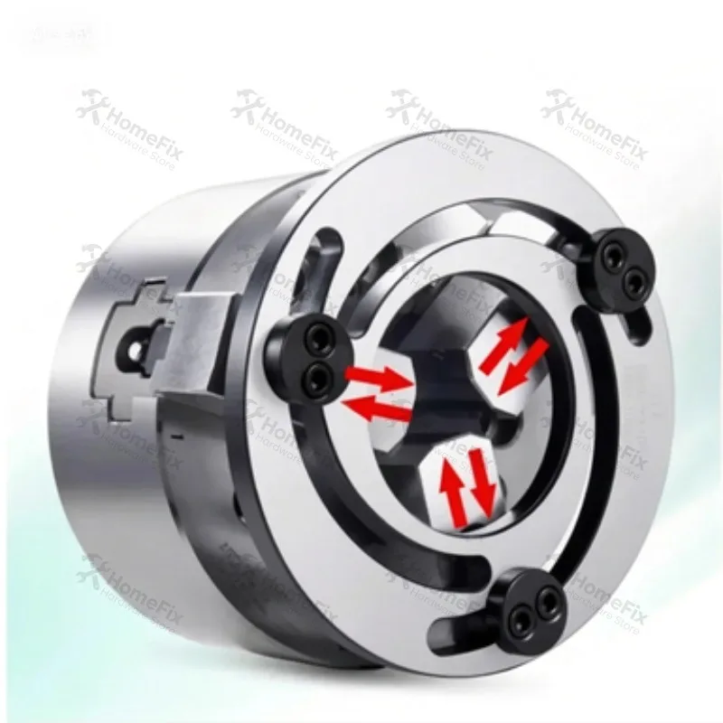8/10 Inch Adjustable Soft Jaw Boring Ring, High Precision Jaw Forming Ring for CNC Lathe Chuck, Runout ≤0.005mm
