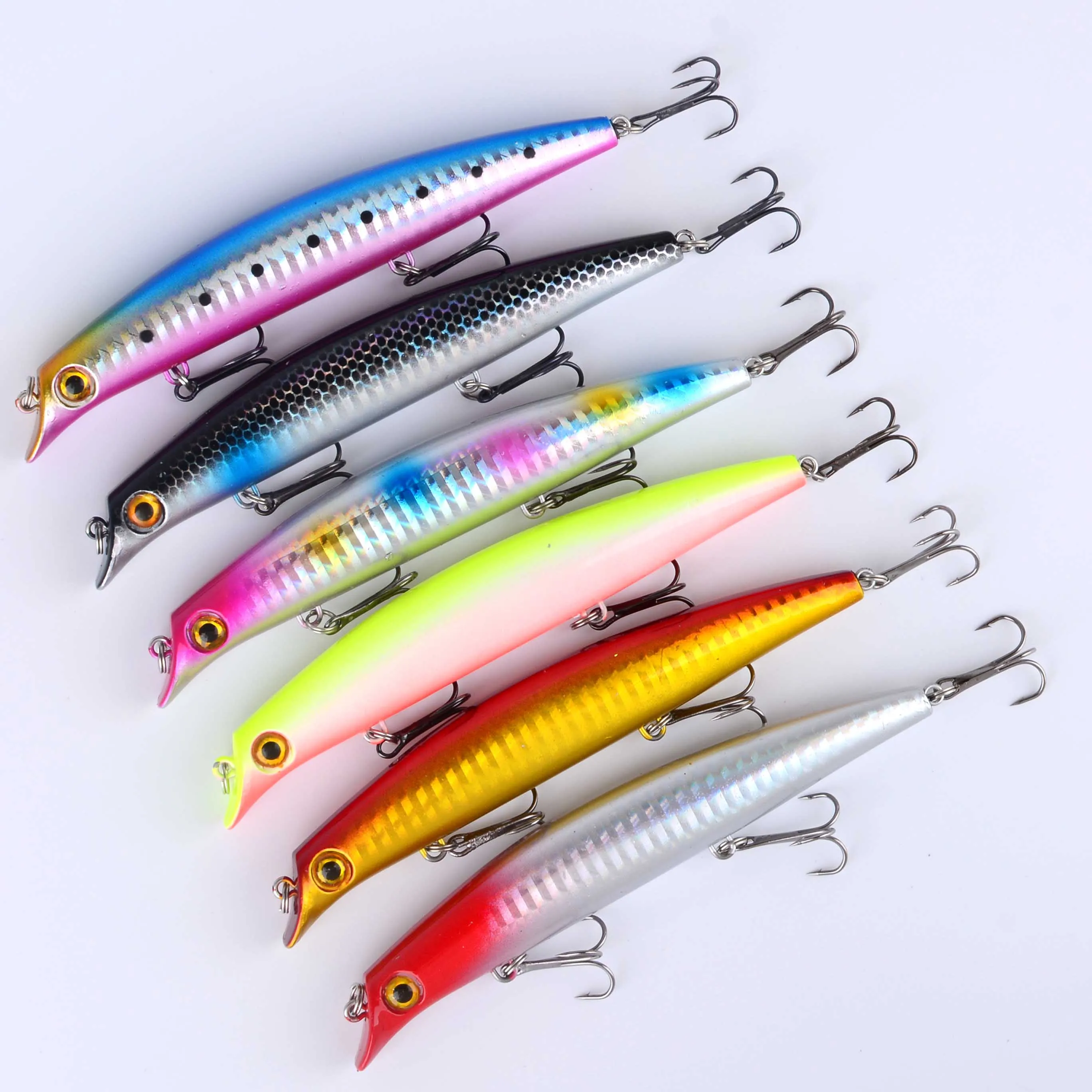 Señuelo Minnow flotante 12.2 cm para pesca de agua salada - imagen 2