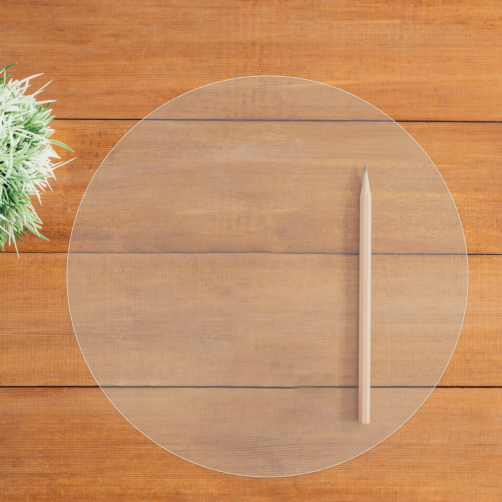 

Acrylic Discs Transparent Round Sheets Clear Acrylic Boards 30cm 3mm Thickness Circle Blanks Craft Decorations DIY Projects