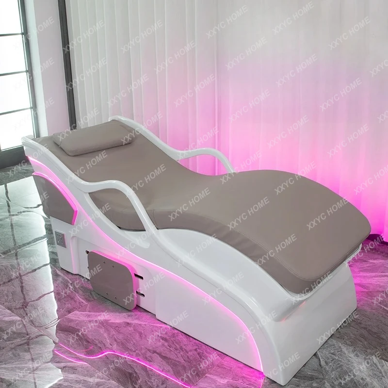 A  Nordic Beauty Salon Special Electric Multifunctional Nursing Bed