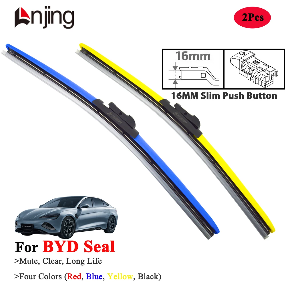

LNJING Colorful Wiper Blades For BYD Seal 2022-Now
