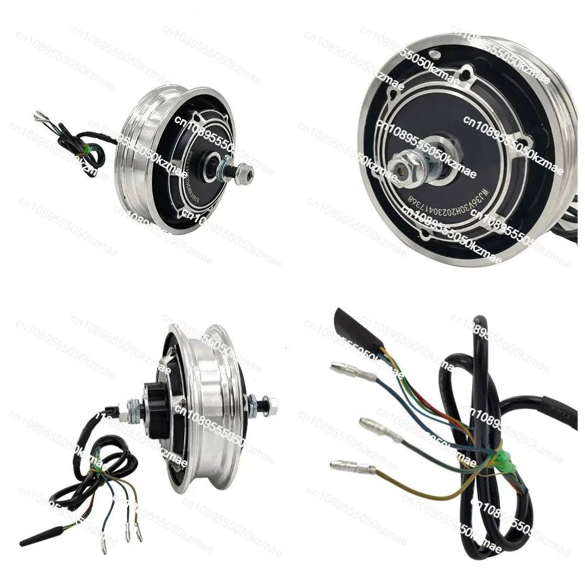 Rear Wheel Motor Hub 48V 500W Electric Scooter Motor 36V 500W Original Universal Accessories