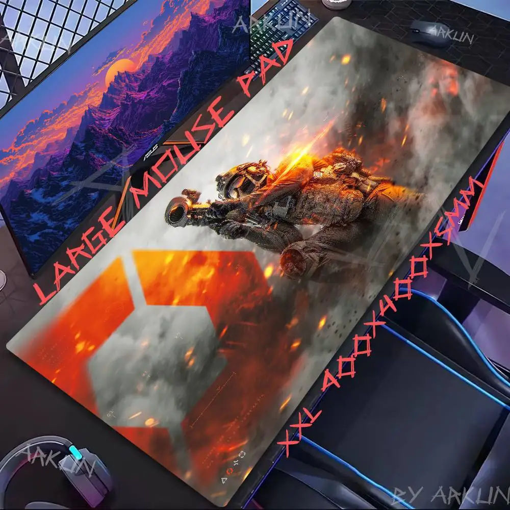 

Fashion Cool Battlefield 6 Gaming Mouse Pad Computer Accessories Keyboard Table Mat pad Company Gaming Laptop Desk Accessory Pc