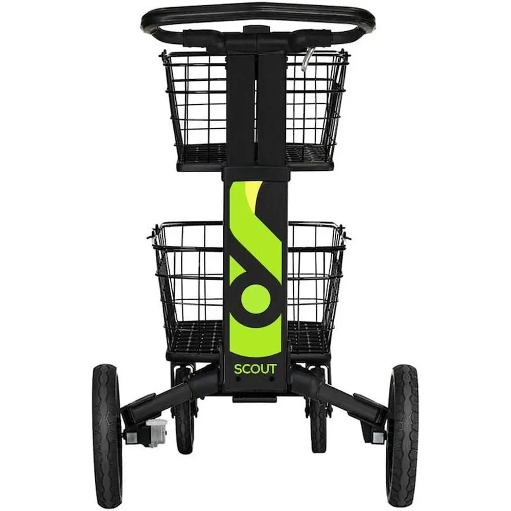 Vintage Black Cart with SCV1 All-Purpose Design
