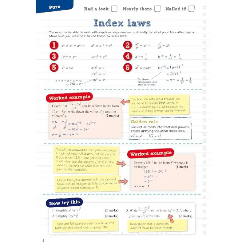 Pearson REVISE Edexcel AS Maths Revision Guide Incl Online Revision Quizzes And Videos  For 2025 And 2026 Exams 9781292190662