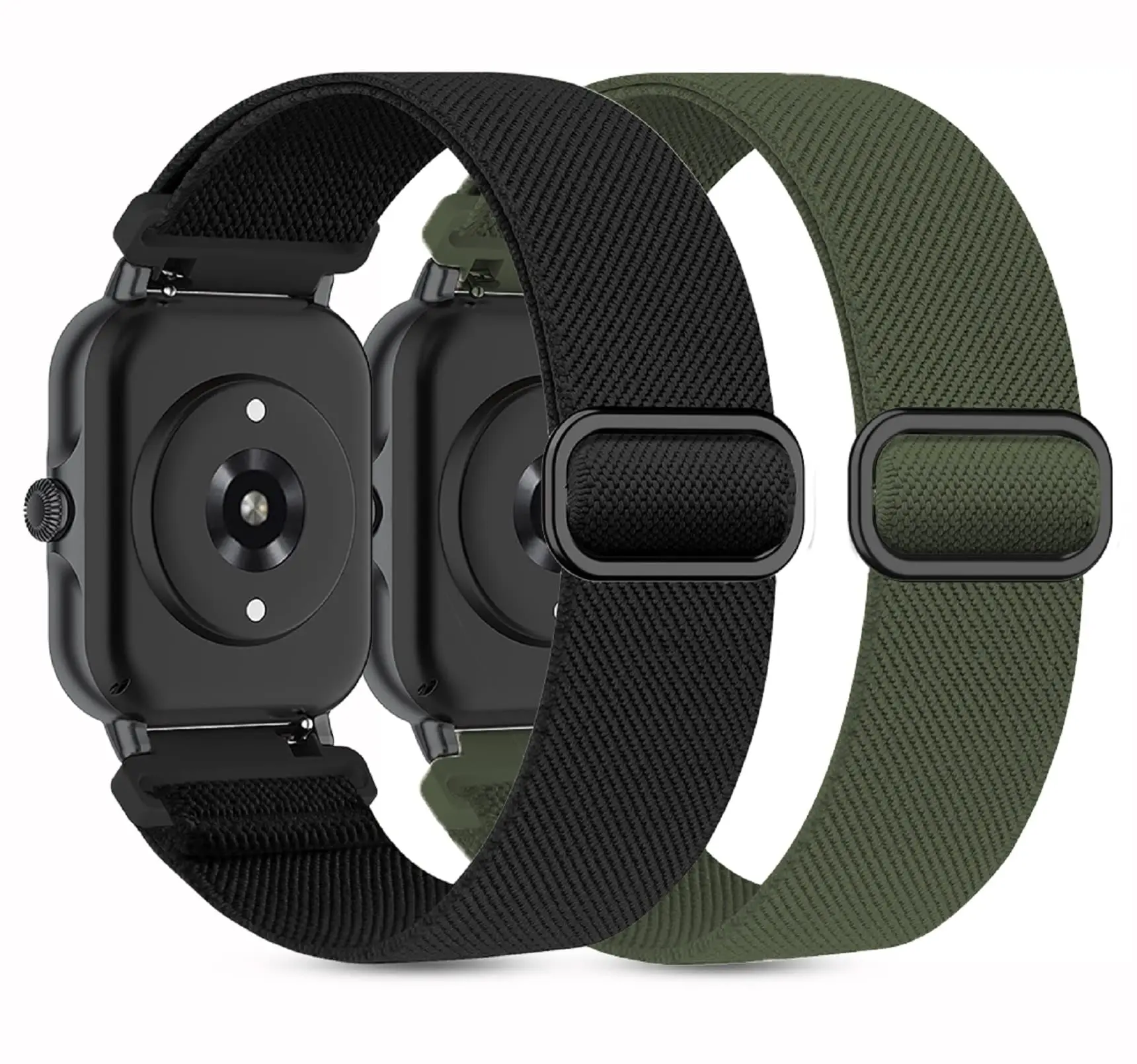 4Pcs 22mm Loop Nylon Elastic Fabric Strap for Amazfit Cheetah Pro/Balance Women Men
