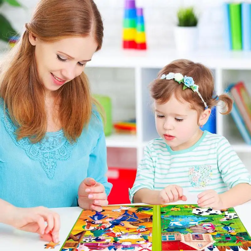 Cognitive Puzzles For Kids Travel Puzzle Games Travel Puzzle Games Engaging Animal Jigsaw For Fun Education Creative Preschool