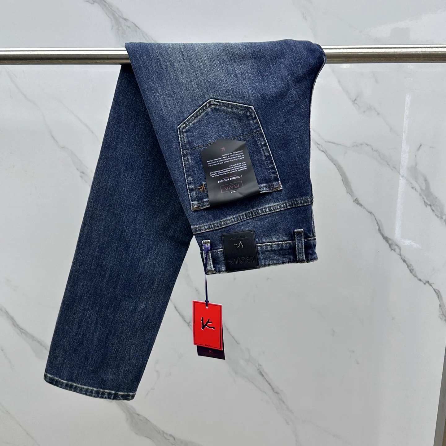 SIJITONGDA2025 Men's New Boutique Casual Cowboy Pants Size 30-38
