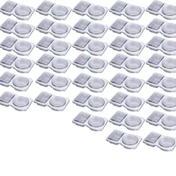 35pcs Condiment Container Dual Compartment Spice Box With Lids Snack Container Divided Serving Veggie Food Tray For Dips