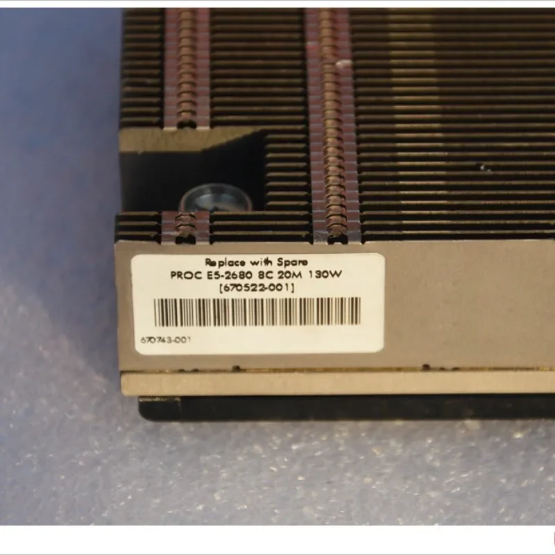 DL360P G8 GEN8 Radiator 2011-pin Radiator Copper Bottom 1U X79