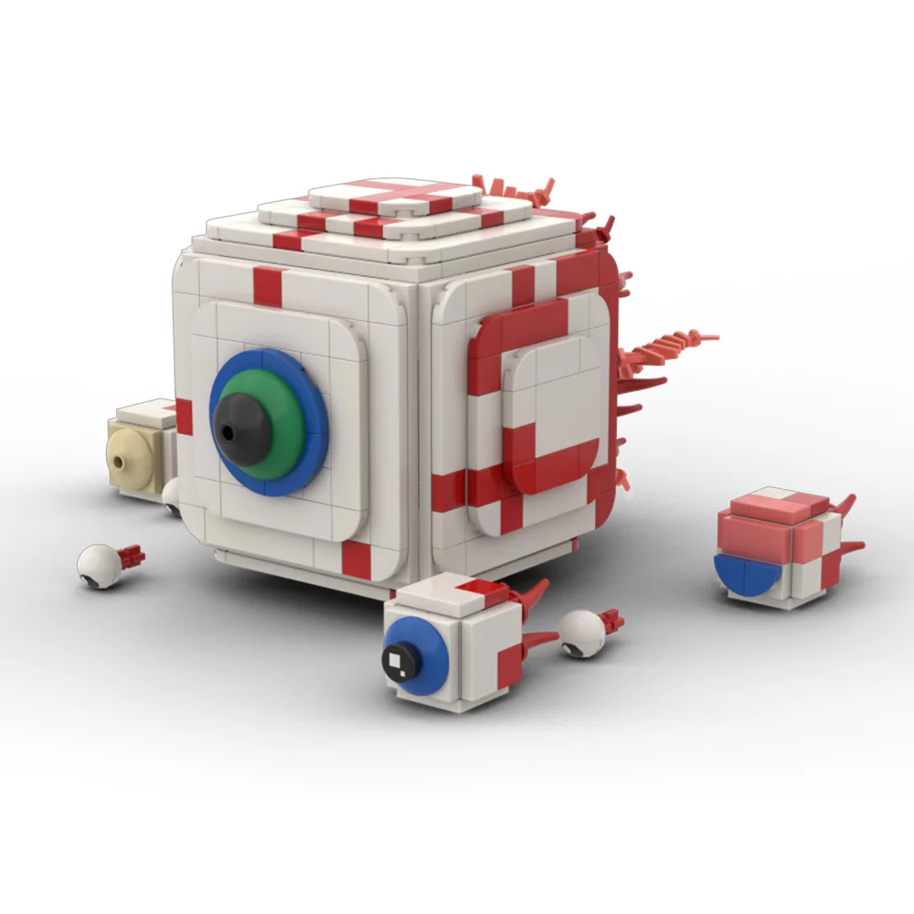 

Gobricks MOC Game Eye of Cthulhu form Building Blocks Model Eyes of Evil Gods Bricks diy Assembled Toy for Children Gift