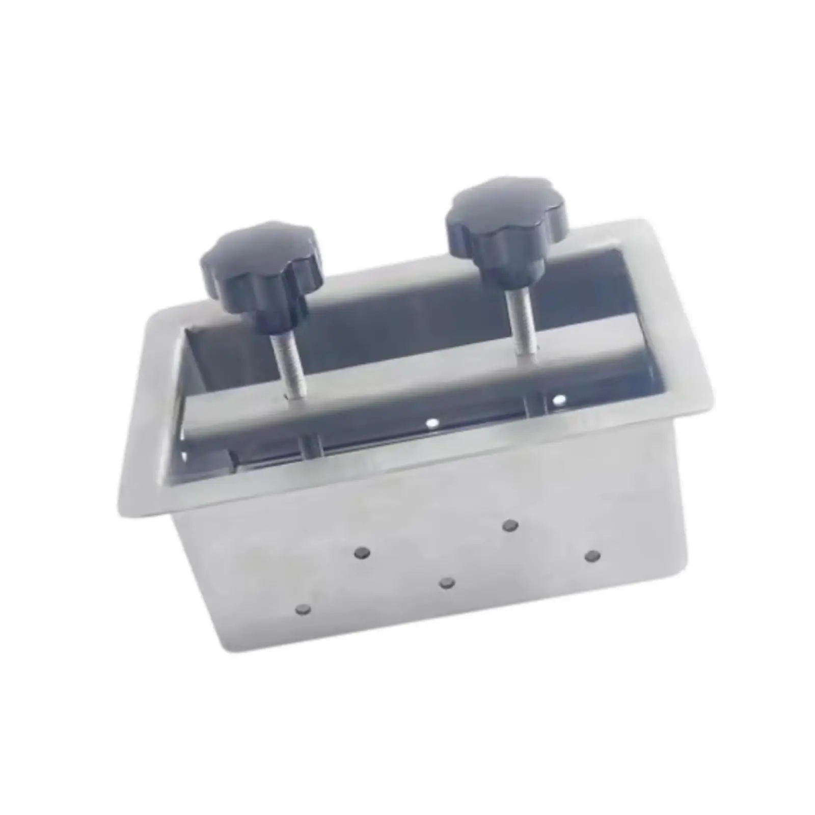 Meat Pressing Tool Box Stainless Steel Insert for Food Safe Easy Clean Beef Ham Burger Forming Press for Cooking Lovers