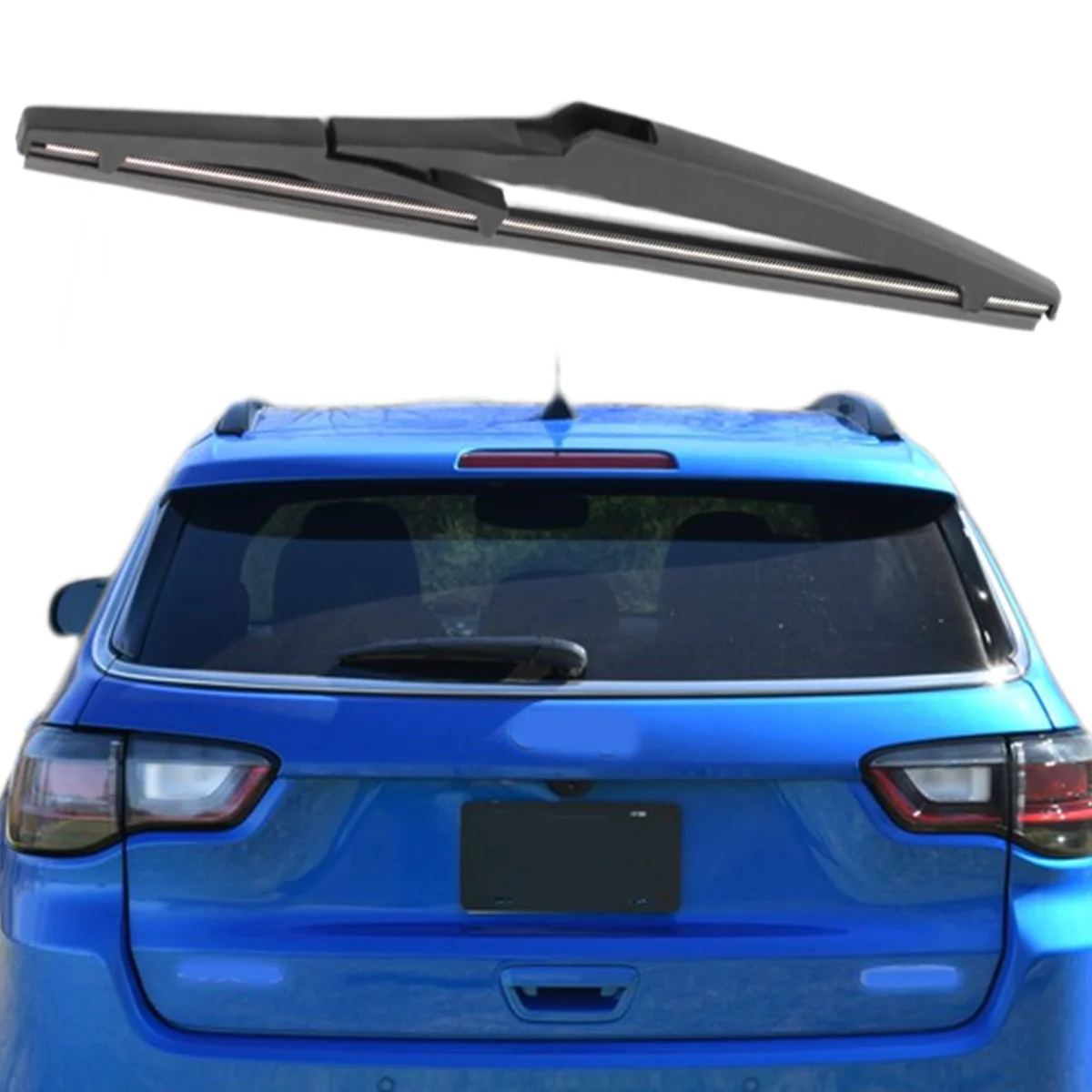 1 قطعة 10 "الممسحة الخلفية ل جيب كومباس MK2 2016-2023 الزجاج الأمامي الخلفي ممسحة شفرة اكسسوارات السيارات اكسسوارات