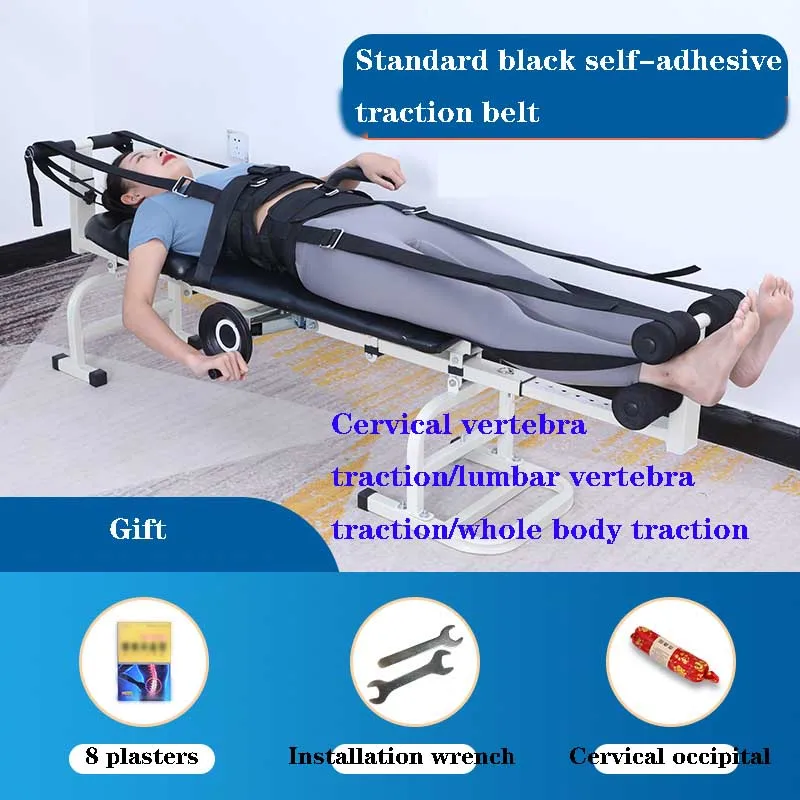 

Cervical and lumbar traction bed body multi-functional portable stretcher lumbar retractor for adults and children
