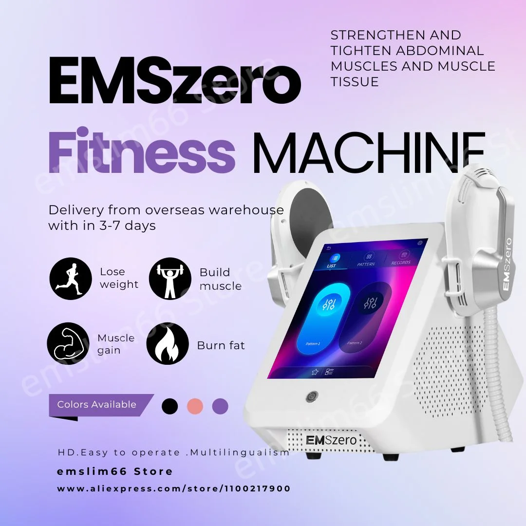 New EMSzero RF Electromagnetic Body Slimming Muscle Stimulate Fat Removal Body Slimming Build Muscle Machine