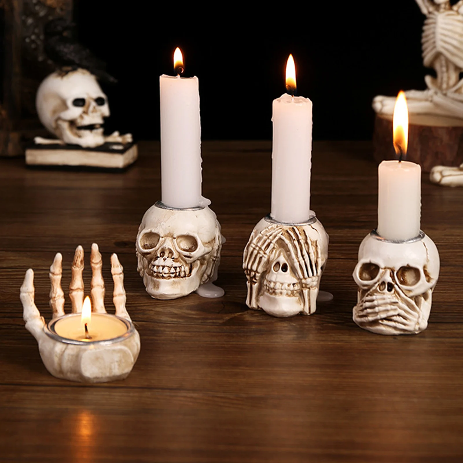 Portacandele con teschio di Ha - Candle Supplies Europe recensione e prezzo