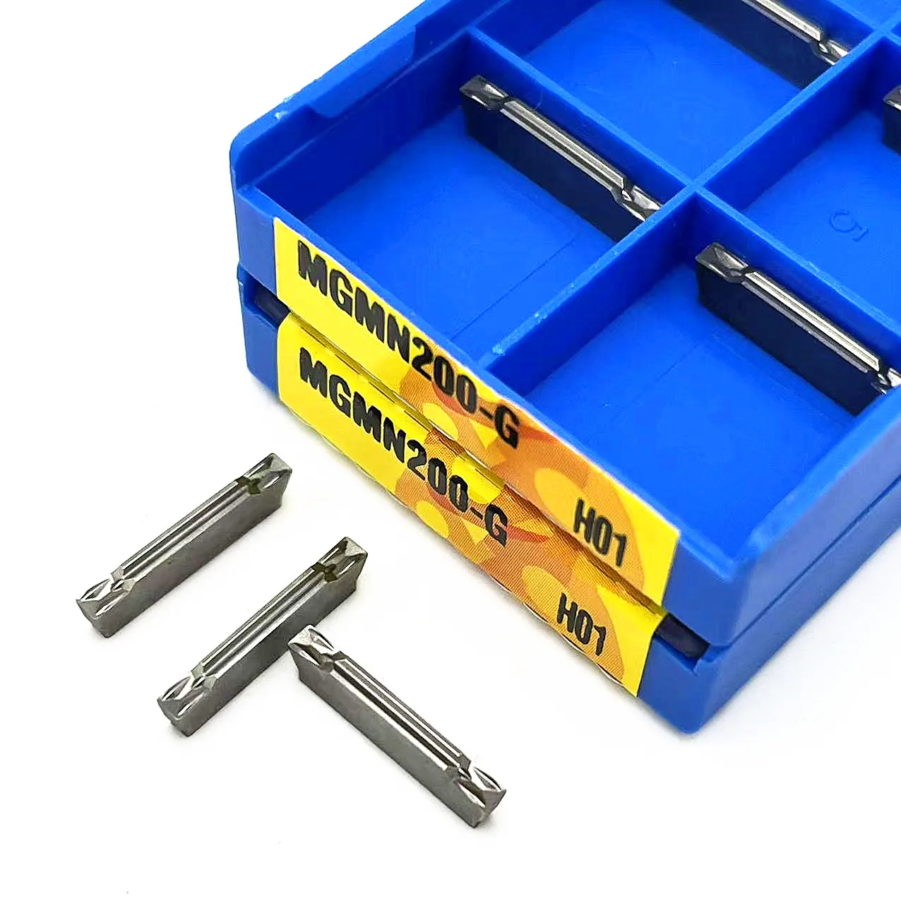 10PCS High quality MGMN200 G H01 Aluminum Turning Carbide Insert Copper and Aluminum MGMN Grooving Cutting Tool MGMN200 G H01