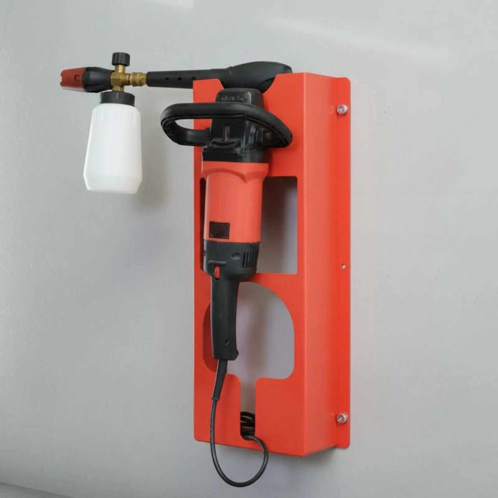 

Polishing Machine Holder Easy Installation Wall Mount Polisher Rack Polisher Hanger Long-Lasting Auto Detailing Storage Rack