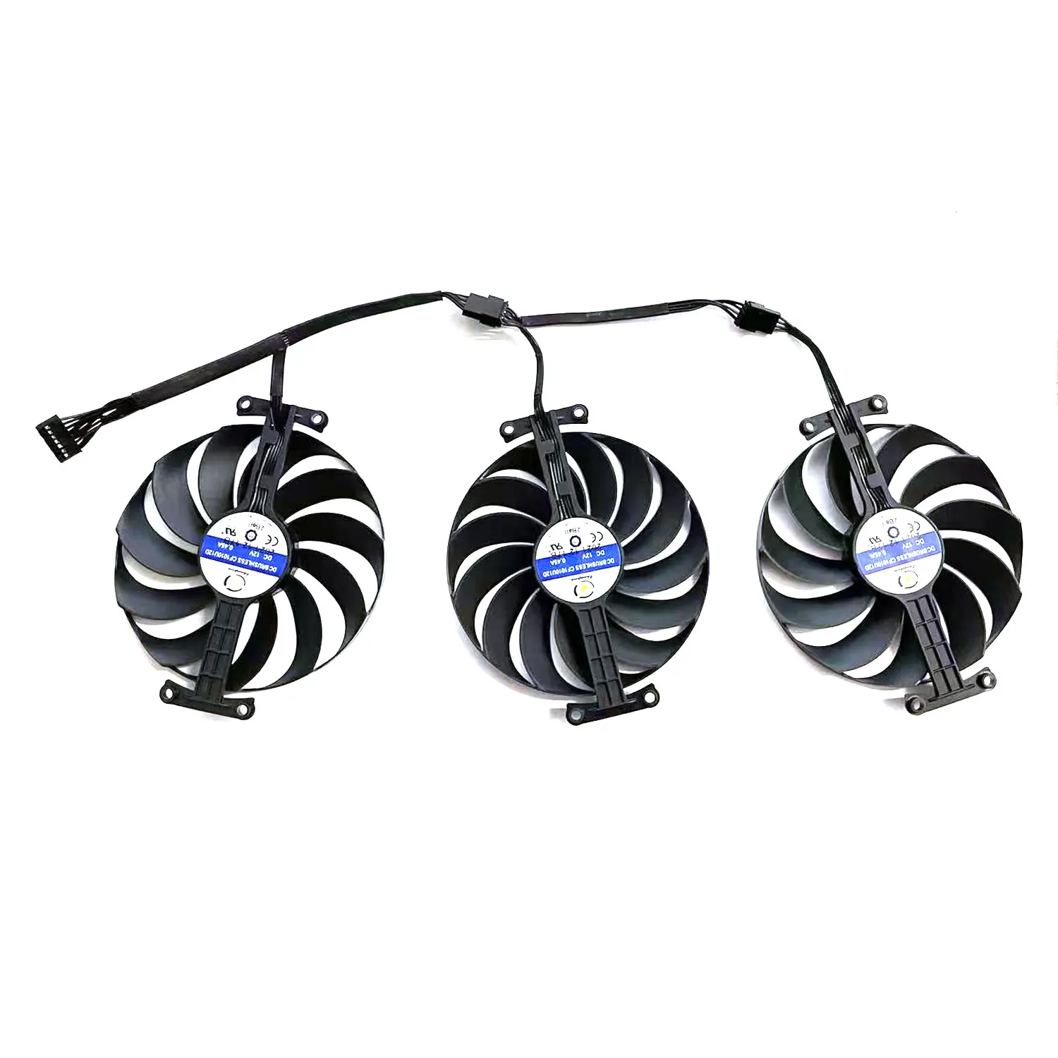 95MM 7PIN T129215SU CF1010U12S RX6900 XT GPU Fan for ASUS TUF Gaming Radeon RX 6700 6800 6900 XT OC Version Replacement Fan