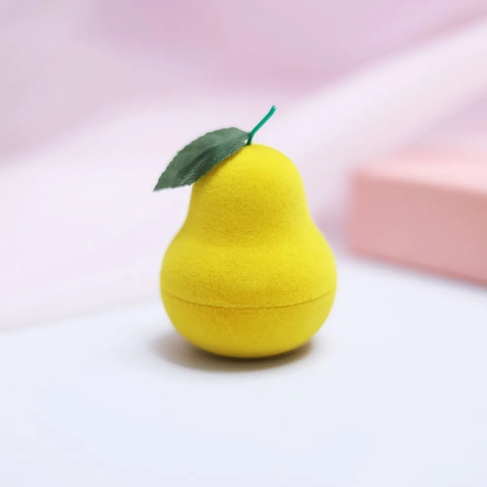 تخزين المضادة للتصادم الكرز قلادة المنظم العنب الفراولة الفاكهة خاتم صندوق الخوخ الأناناس توافدوا صندوق مجوهرات الأزواج #2