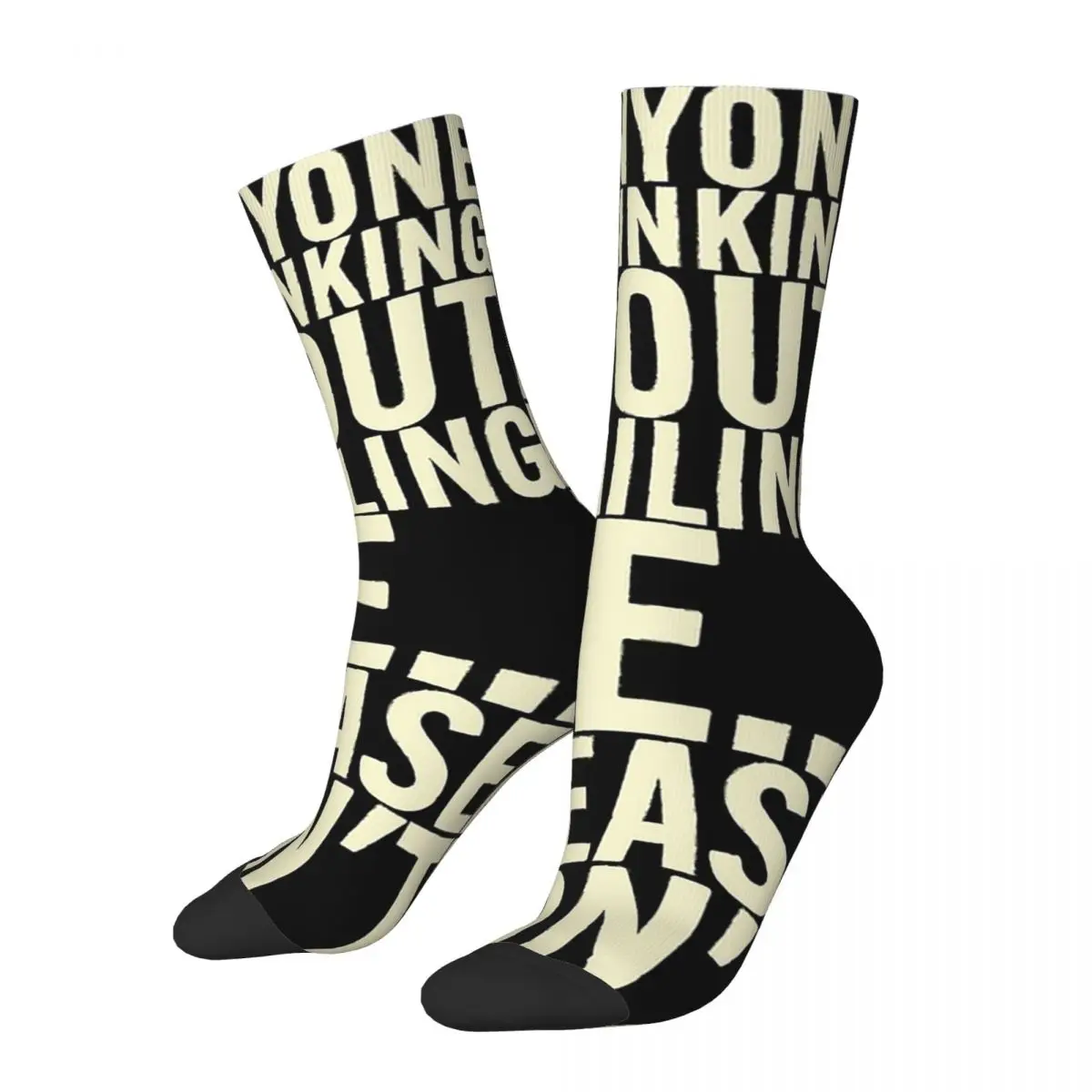 Please Don't Email Me Socks Harajuku High Quality Stockings All Season Long Socks Accessories for Unisex Christmas Gifts