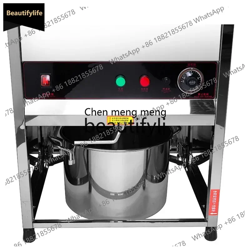 

Вертикальная электрическая фритюрница A56, коммерческая, с двумя цилиндрами, высокой мощностью, механическое управление, настольная, с одним газовым цилиндром.