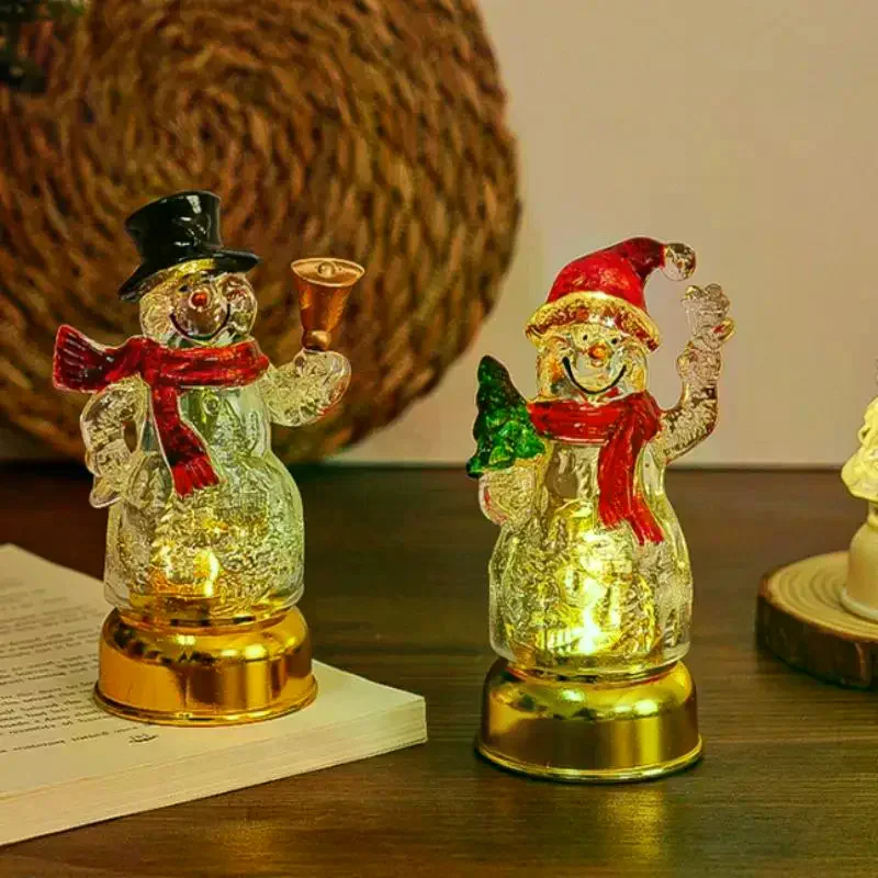 Nachtlampje Kerstboom Smeedijzer Voor Slaapkamer Kamer Woonkamer Tafelblad Kerst Festival Feestsfeer Decor