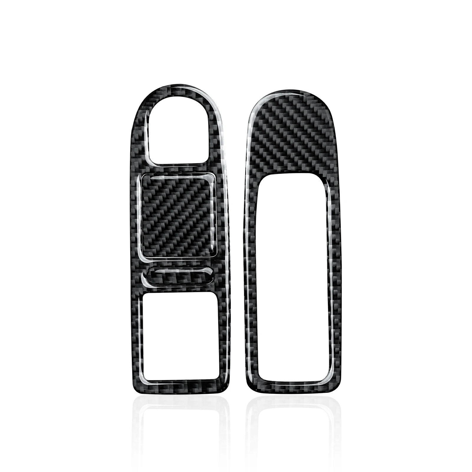 For Volkswagen Golf VI MK6 Plus R GTI (2010-2014) Window Lift Switch Panel Carbon Fiber Interior Sticker Car Accessories - view 3