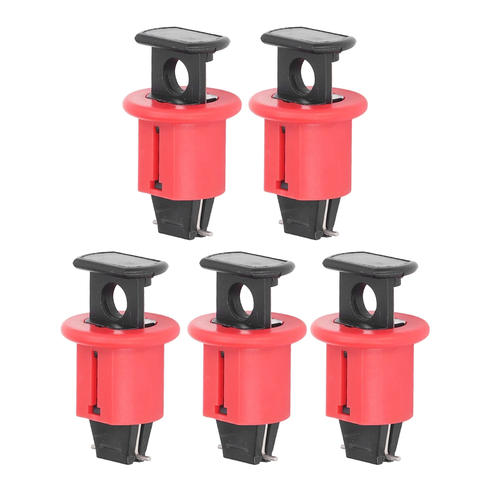 5Pcs Circuit Breaker Lockout Device Electrical Miniature Lock Pin Out Standard Industrial Grade Switch