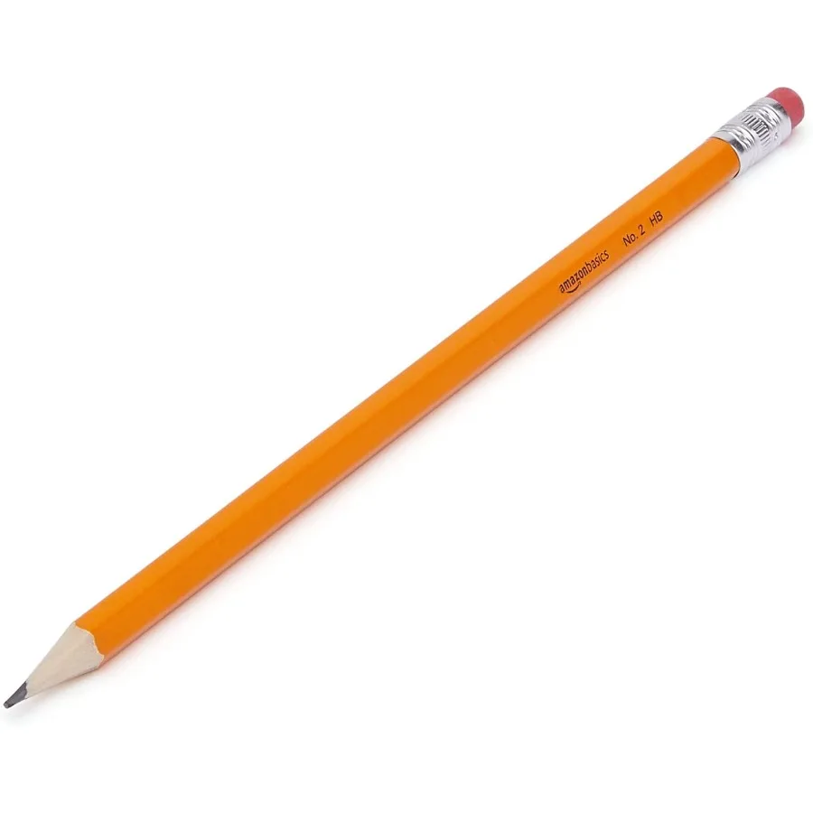 Lápices naranjas de 30 unidades, HB preafilados para pruebas estándarizadas y uso en el aula