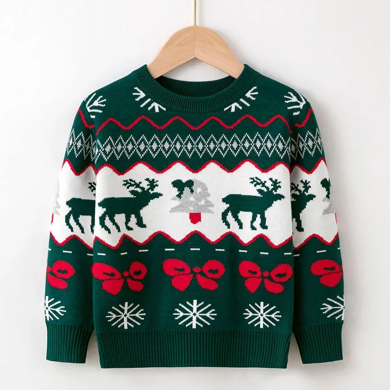 2025 New Style Cartoon Pattern Sweaters for Men and Women, Comfortable Sweaters Suitable for Couples Christmas Sweater