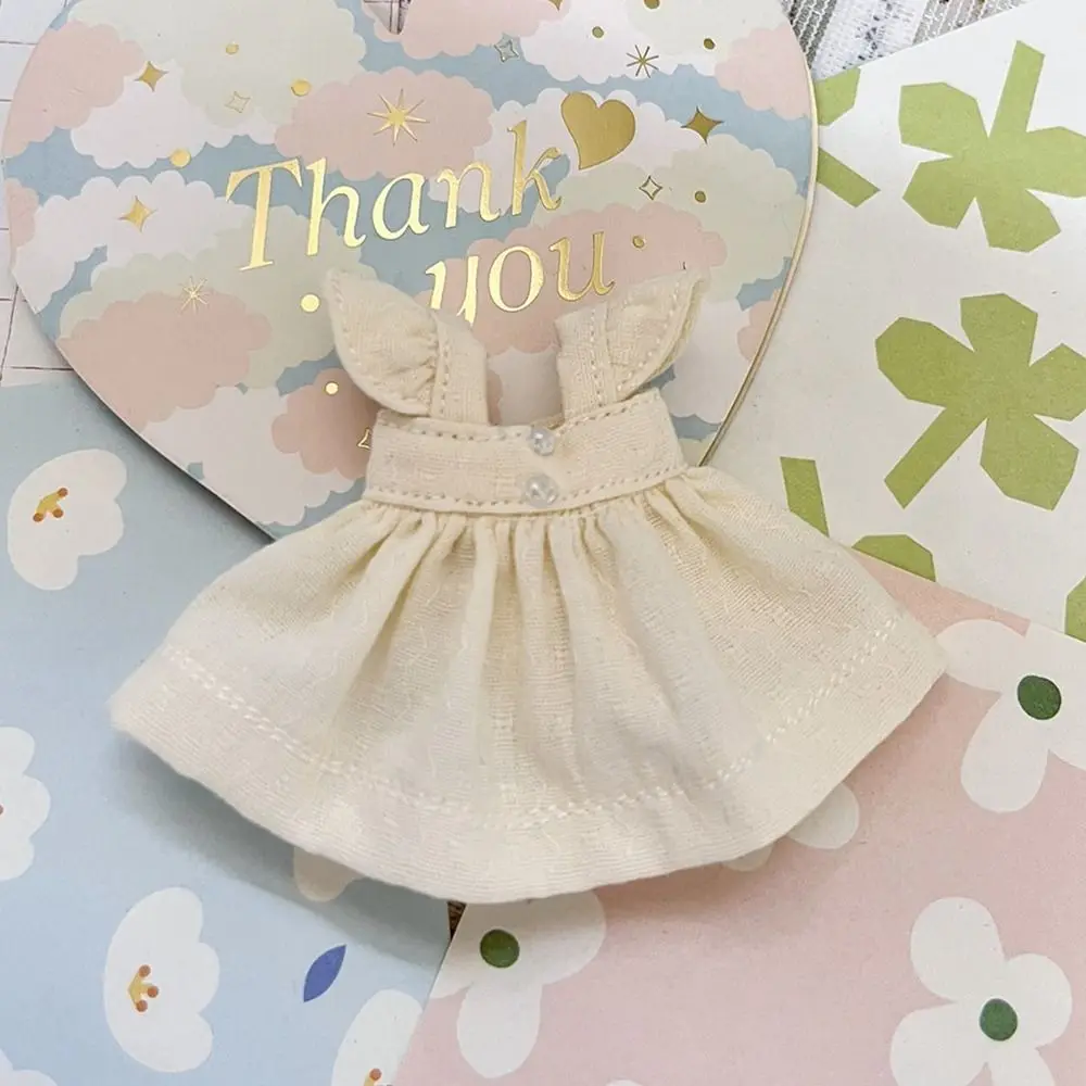 手作りプリントドレスショート/長袖ファッション人形服スカートマルチスタイルアクセサリー白カーディガン